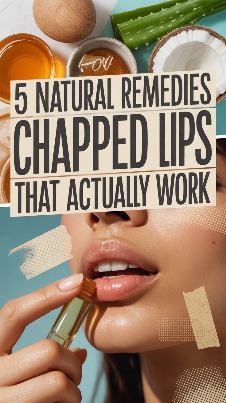 5 Natural Remedies for Chapped Lips That Actually Work