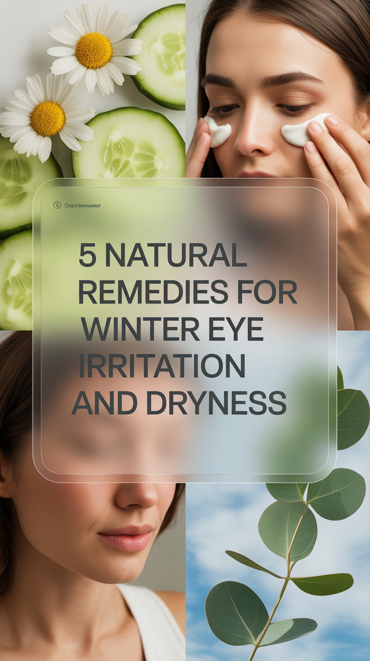 5 Natural Remedies for Winter Eye Irritation and Dryness