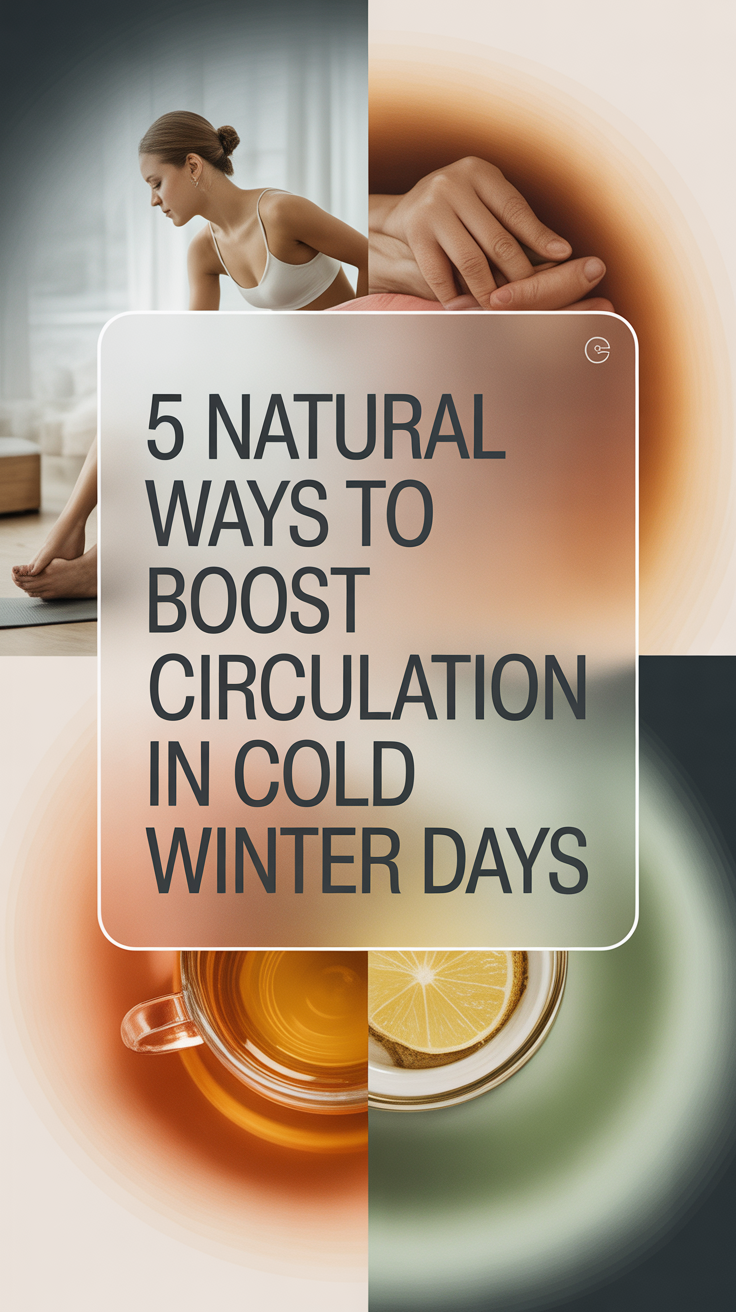 5 Natural Ways to Boost Circulation in Cold Winter Days