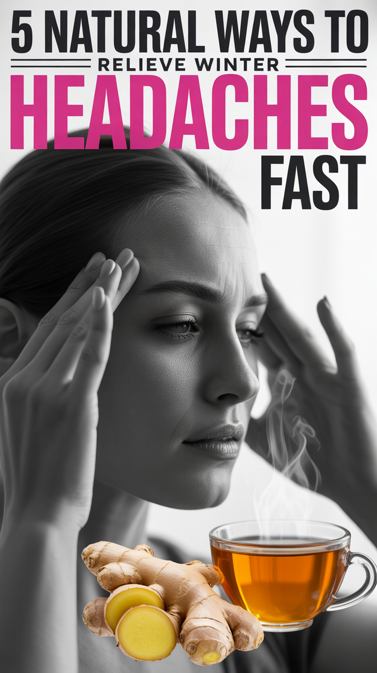 5 Natural Ways to Relieve Winter Headaches Fast