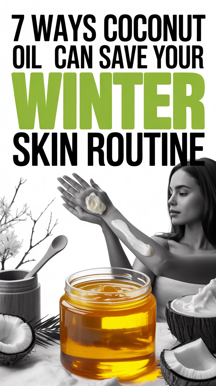 7 Ways Coconut Oil Can Save Your Winter Skin Routine