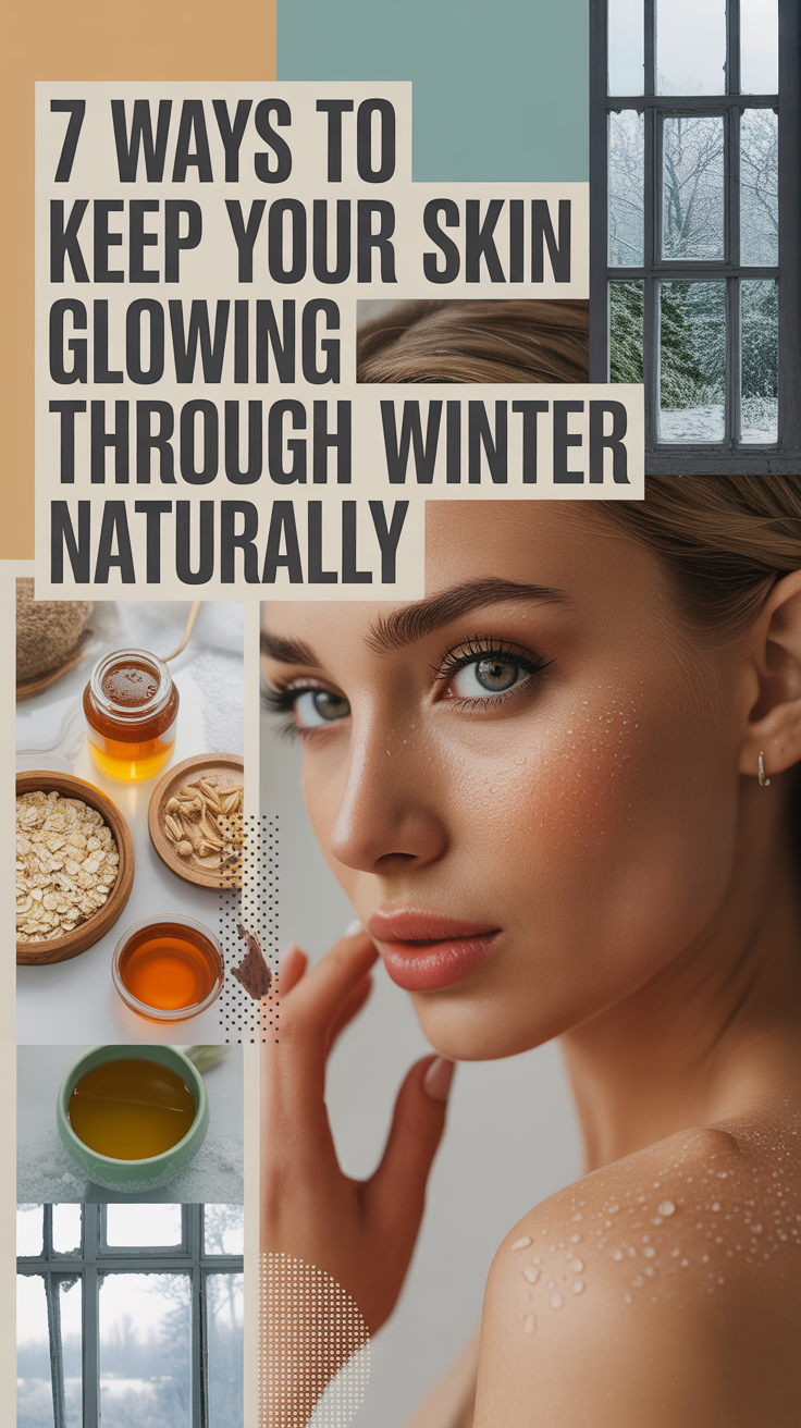 7 Ways to Keep Your Skin Glowing Through Winter Naturally