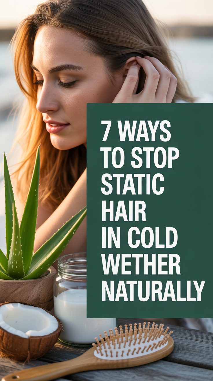 7 Ways to Stop Static Hair in Cold Weather Naturally