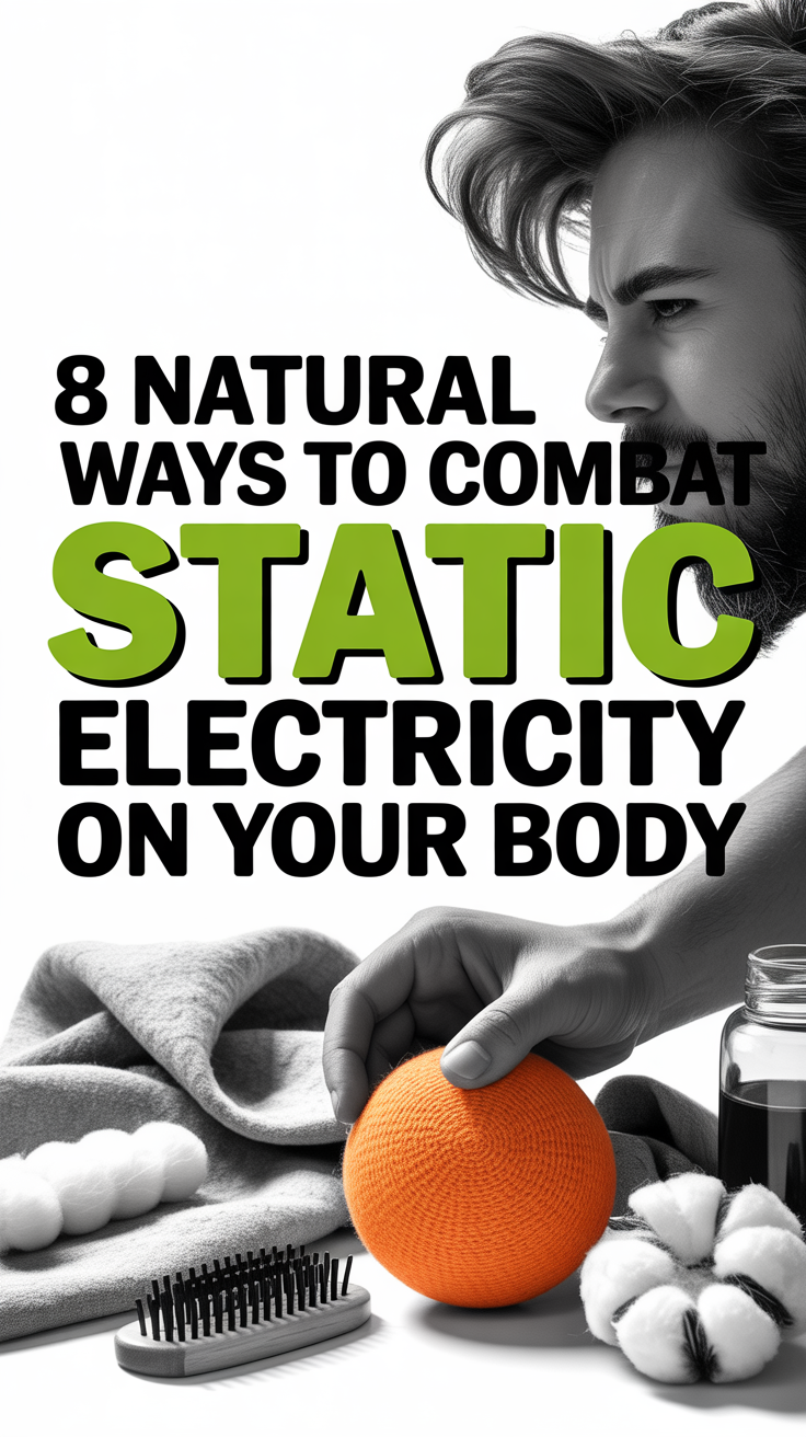 8 Natural Ways to Combat Static Electricity on Your Body