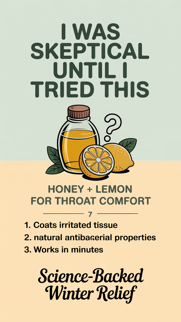 Can Honey and Lemon Really Soothe Winter Throat Discomfort.