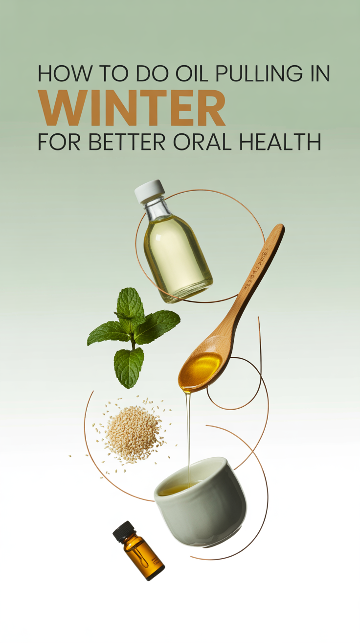 How to Do Oil Pulling in Winter for Better Oral Health.