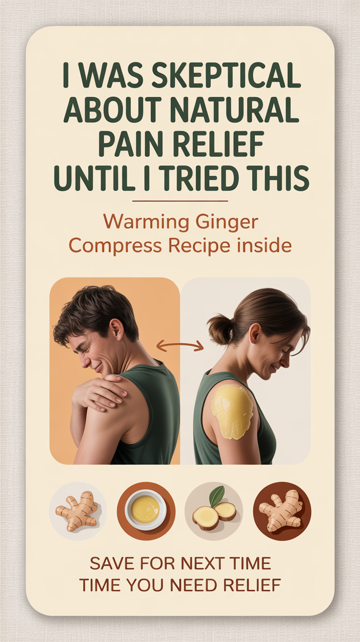 How to Make a Warming Ginger Compress for Sore Muscles.