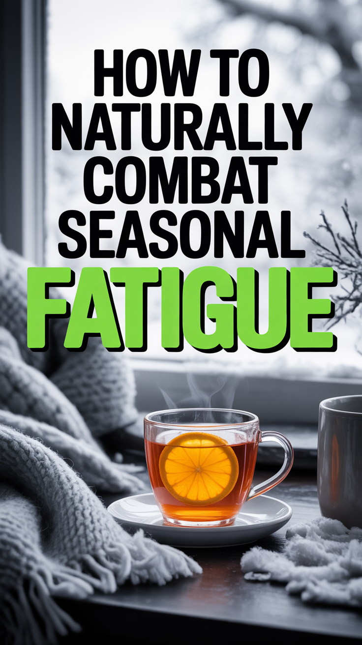 How to Naturally Combat Seasonal Fatigue in Cold Months.