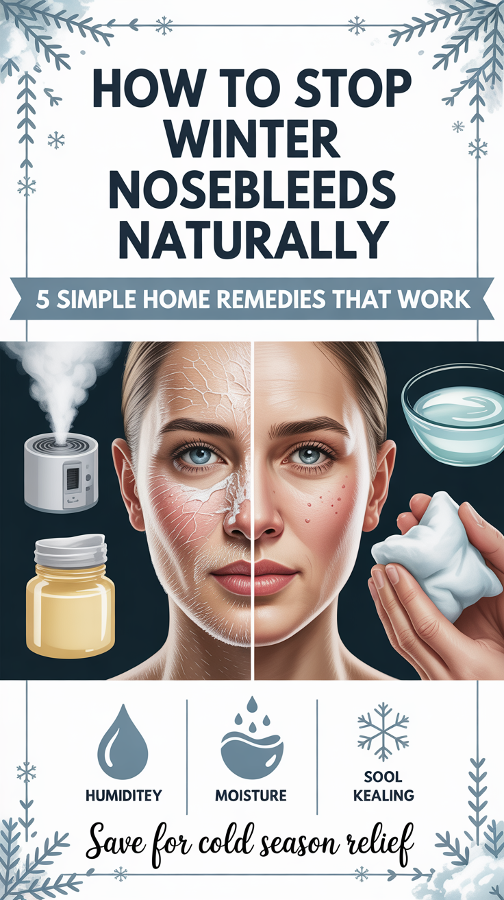 How to Stop Winter Nosebleeds With Simple Home Remedies.