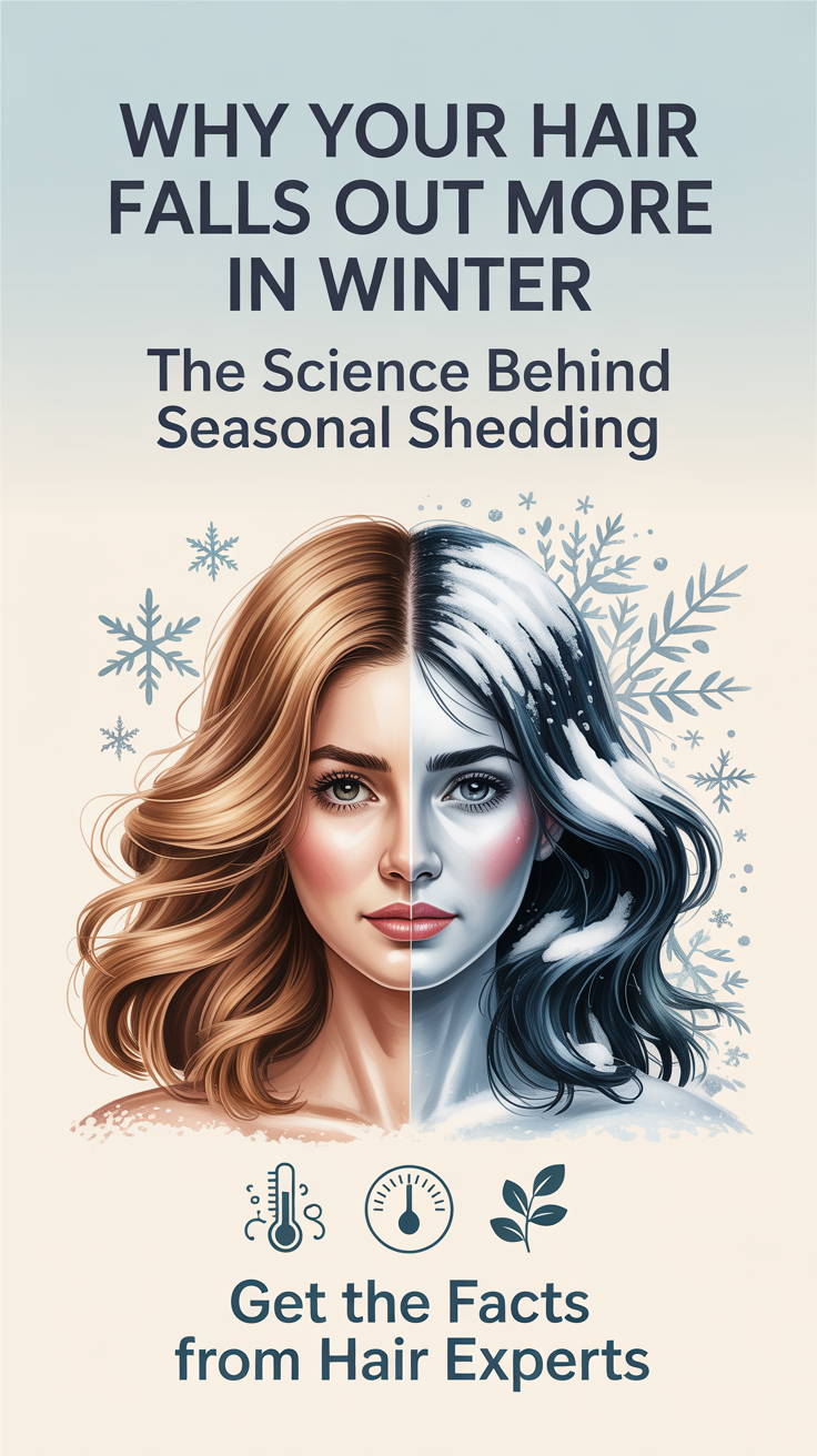 Why Does Hair Fall Out More in Winter Months.